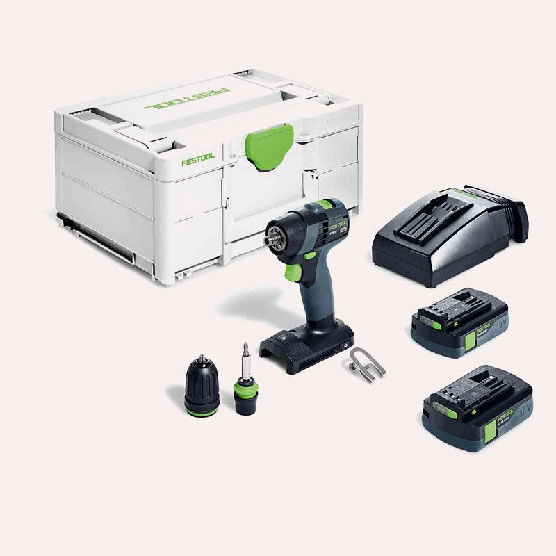TALADRO ATORNILLADOR A BATERÍA 18 V FESTOOL TALADRO ATORNILLADOR A BATERÍA 18 V FESTOOL